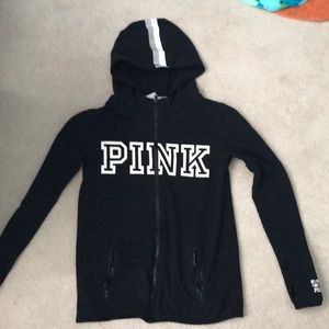 Pink zip up jacket!
